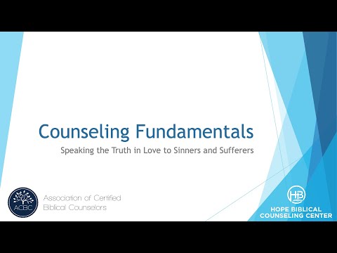 Counseling Fundamentals - Saturday, February 10